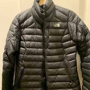 Womens Black Puffer North Face